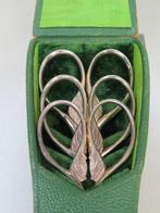 Scharenset met lederen foedraal, H.Boker & Co. Solingen -