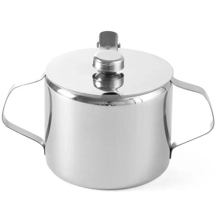 Suikerpot | RVS | 0.3L | Met Deksel | Ø85x80(h)mm HENDI, Zakelijke goederen, Horeca | Keukenapparatuur, Nieuw in verpakking, Verzenden