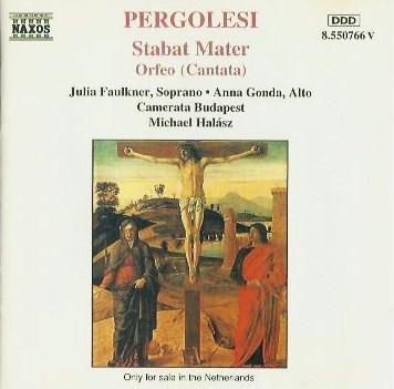 cd - Pergolesi - Stabat Mater - Orfeo (Cantata), Cd's en Dvd's, Cd's | Overige Cd's, Zo goed als nieuw, Verzenden