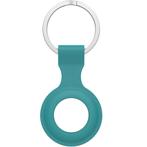 AirTag silicone ring sleutelhanger - groen
