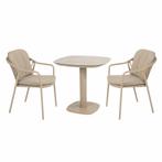 4 Seasons Manitoba bistro tuinset 3-delig Manolo tuintafel, Verzenden, Nieuw