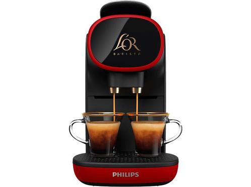Philips -  L’or Barista  Ferrari Koffiezetapparaat Rood, Witgoed en Apparatuur, Koffiezetapparaten, 2 tot 4 kopjes, Nieuw, Koffiepads en cups