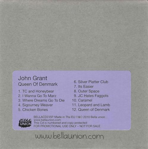 cd card - John Grant (promo) - Queen Of Denmark, Cd's en Dvd's, Cd Singles, Zo goed als nieuw, Verzenden