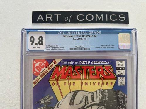 Masters Of The Universe #2 - CGC 9.8 - Origin Of He-Man &, Boeken, Strips | Comics