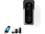 Wifi Deurbel met Bewegingsmelder op Batterijen - Grijs, Verzenden, Nieuw
