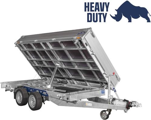 Aanhanger Saris Kipper K3 356 184 3500 2 Heavy Duty E, Auto diversen, Aanhangers en Bagagewagens, Ophalen of Verzenden