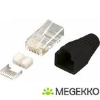 LogiLink MP0022 kabel-connector RJ45 pluggen met rubberen, Nieuw, Verzenden