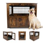 MaxxPet Houten Hondenbench 89x61x72cm (Hondenbenches, Dier), Dieren en Toebehoren, Hondenbenches, Verzenden, Nieuw