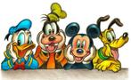 Joan Vizcarra - Disney Friends - Mickey, Donald, Goofy &, Nieuw