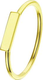 Sparkle14 Ring Balkje - Goud - Maat 17.25, Verzenden, Nieuw