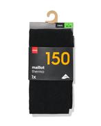 HEMA Dames thermo maillot 15denier zwart 2+1 gratis, Verzenden, Nieuw