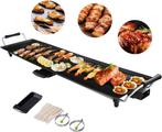 Grillplaat - Teppanyaki Bakplaat - Tafelgrill - 1800W - Zwar, Verzenden, Zo goed als nieuw