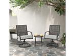 Coast Draaistoelen Set - 360° draaibaar - Incl. Salontafel &, Huis en Inrichting, Verzenden, Nieuw