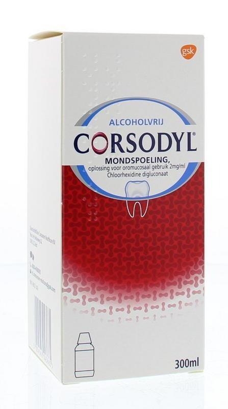 Corsodyl Mondspoeling 300 ml, Diversen, Verpleegmiddelen, Nieuw, Verzenden