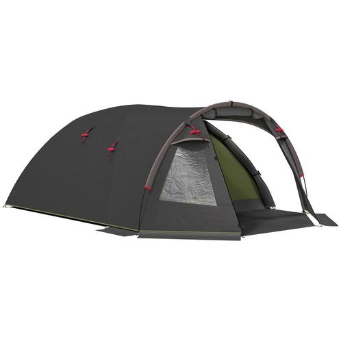TRUUSK Tunnel Tent Voor 4 Personen Licht, Stabiel Waterdicht, Caravans en Kamperen, Overige Caravans en Kamperen, Nieuw, Verzenden
