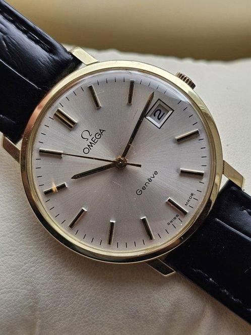 Omega - Genève 14K GOLD - 132.9051-1 - Heren - 1970-1979, Sieraden, Tassen en Uiterlijk, Horloges | Heren