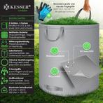 KESSER® Tuinzak, set van 3 x 272 liter, inclusief handschoen, Verzenden, Zo goed als nieuw