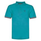 -62% Q1905  Q1905 Polo shirt bloemendaal aqua  maat, Kleding | Heren, Verzenden, Nieuw, Blauw