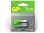 Veiling - 3x GP Super Alkaline D batterijen 2-pack, Nieuw
