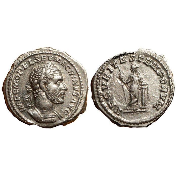 Romeinse Rijk. Macrinus (217-218 n.Chr.). Denarius Rome -, Postzegels en Munten, Munten | Europa | Niet-Euromunten