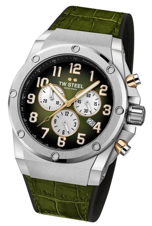 TW Steel ACE131 Genesis Limited Edition heren horloge 44 mm, Sieraden, Tassen en Uiterlijk, Horloges | Heren, Kunststof, Nieuw