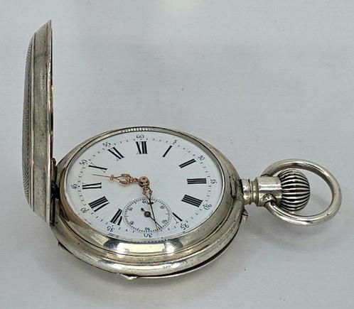 Geneve - Silber Savonette - seltener versteckter, Sieraden, Tassen en Uiterlijk, Horloges | Heren