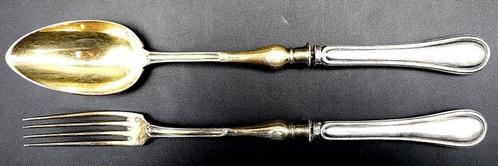 Ignoto - Bestekset (2) - Zilver, Antiek en Kunst, Antiek | Goud en Zilver