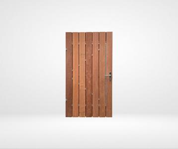 Tuinpoort Hardhout / Keruing Verticaal beschikbaar voor biedingen