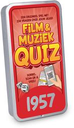 Film & Muziek Quiz - 1957 | Miko Products - Kaartspellen, Hobby en Vrije tijd, Gezelschapsspellen | Kaartspellen, Verzenden, Nieuw