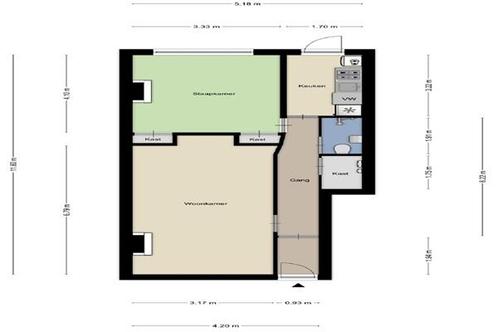 Appartement Strevelsweg in Rotterdam, Huizen en Kamers, Huizen te huur, Via bemiddelaar, Rotterdam, Appartement