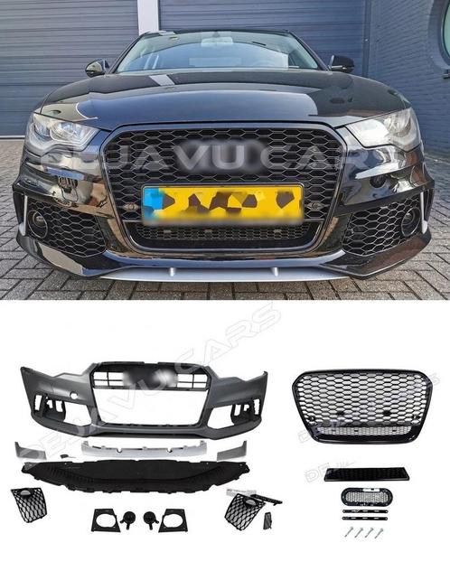 RS6 Look Voorbumper voor Audi A6 C7 4G, Auto diversen, Tuning en Styling, Ophalen of Verzenden