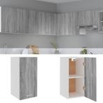 vidaXL Wandkast Lyon 29,5x31x60 cm grijs sonoma eikenkleurig, Huis en Inrichting, Keuken | Keukenelementen, Verzenden, Nieuw, Grijs
