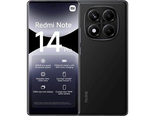 Xiaomi Redmi Note 14 Pro4g Midnight Zwart + Buds 6 256 Gb, Telecommunicatie, Mobiele telefoons | Overige merken, Nieuw, Zonder abonnement