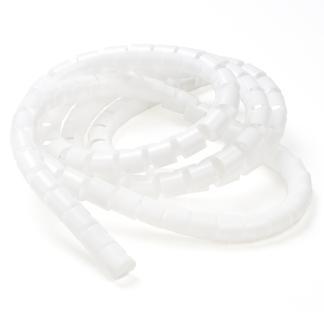 Spiraalband | Nedis | 2 meter (Ø 22 mm, Wit), Doe-het-zelf en Verbouw, Elektra en Kabels, Nieuw, Verzenden