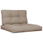 Palletkussens Taupe, Waterafstotend | Tweedekansje | OP=OP, Huis en Inrichting, Woonaccessoires | Kussens, Ophalen of Verzenden