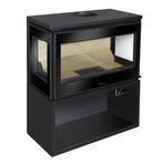Houtkachel Paris 700 3 Zijdig Glas, Huis en Inrichting, Kachels, Verzenden, Nieuw