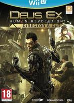 Deus Ex Human Revolution Directors Cut (Wii U Games), Spelcomputers en Games, Games | Nintendo Wii U, Ophalen of Verzenden, Zo goed als nieuw