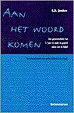 Aan het woord komen 9789023933205 Jonker, Verzenden, Gelezen, Jonker
