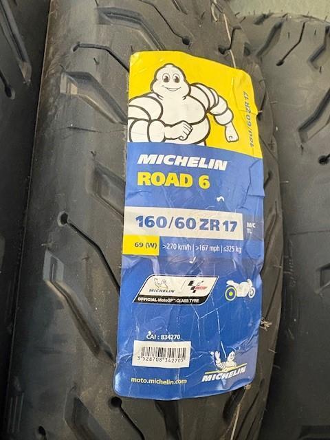 Nieuw Michelin Motorband Road 6 - 160-60-ZR17, Auto-onderdelen, Motor en Toebehoren, Nieuw
