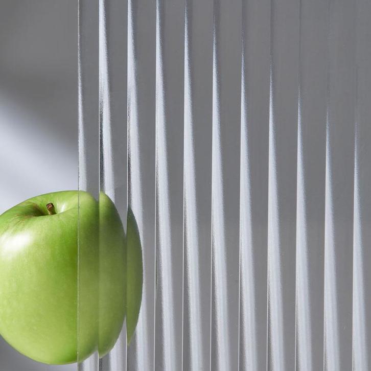 Enkel glas Canale gehard 4mm rondom geslepen, Doe-het-zelf en Verbouw, Glas en Ramen, Nieuw, Ophalen of Verzenden