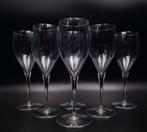 Baccarat - luxe en zeldzame witte wijnglazen (6) - Kristal -