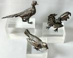 Collectie met dierenthema - Tinnen vogelbeeldjes, Antiek en Kunst, Antiek | Speelgoed