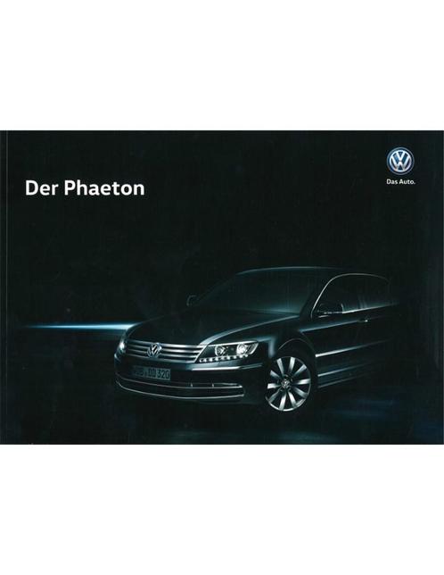 2015 VOLKSWAGEN PHAETON BROCHURE DUITS, Boeken, Auto's | Folders en Tijdschriften, Volkswagen