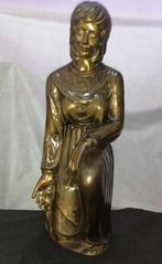 Biondan - sculptuur, Statua Gettafiori - 56 cm - Gepatineerd
