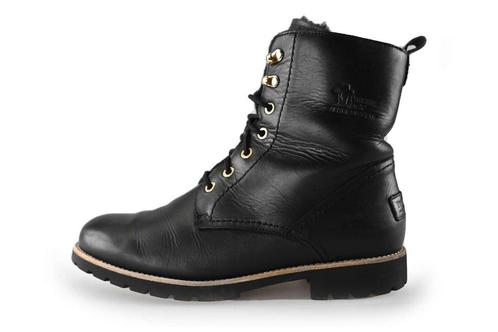 Panama Jack Veterboots in maat 41 Zwart | 10% extra korting, Kleding | Dames, Schoenen, Zwart, Gedragen, Overige typen, Verzenden