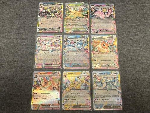 Pokémon - 9 Card - Prismatic Eeveelution Set, Hobby en Vrije tijd, Verzamelkaartspellen | Pokémon