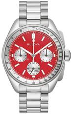 Bulova 96K115 Lunar Pilot  Blood Moon horloge, Overige merken, Staal, Staal, Verzenden