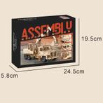 Kiepwagen met Graafarm 177-delig Houten DIY Modelbouw, Hobby en Vrije tijd, Verzenden, Nieuw