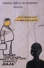 Vasten voor voedselvrijheid wereldwijd op poster (Posters), Verzenden, Nieuw, Overige onderwerpen, Met lijst