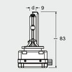 OSRAM Osram D3S Xenon 66340 Xenarc ORIGINAL 42V 35W PK32D..., Ophalen of Verzenden, Nieuw